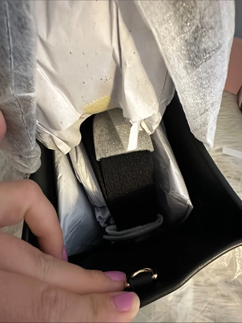 Nwt Kate spade small manhattan embellished snake bag